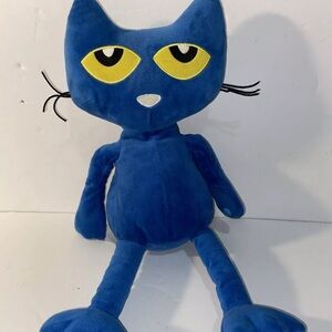 Kohls Cares Pete the Cat Plush Stuffed Animal 15" Blue James Dean Book Character